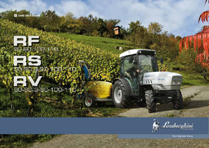 Tracteurs 4WD Lamborghini RV 90 GS DT