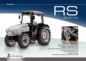 Tracteurs 4WD Lamborghini RS 100 DT