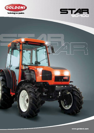 Tracteurs 4WD Goldoni Star 90 BA