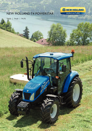 Tracteurs 4WD New Holland T 4.55 Powerstar (100)