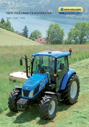 Tracteurs 4WD New Holland T 4.55 Powerstar (100)