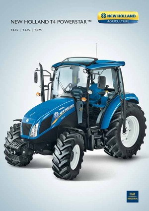 Tracteurs 4WD New Holland T 4.55 Powerstar (100)