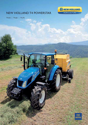 Tracteurs 4WD New Holland T 4.55 Powerstar (100)