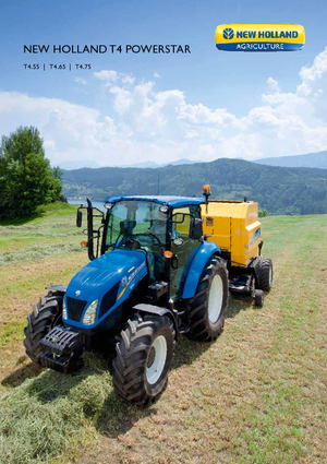Tracteurs 4WD New Holland T 4.55 Powerstar (100)