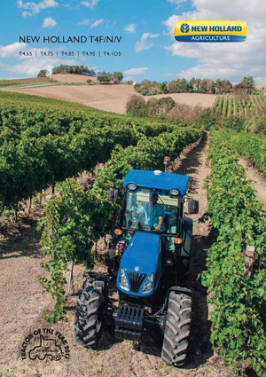 Tracteurs 4WD New Holland T 4.85 N