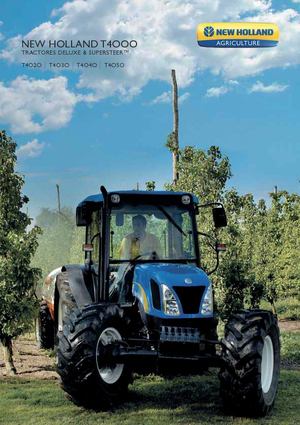 Tracteurs 4WD New Holland T 4050 (101)