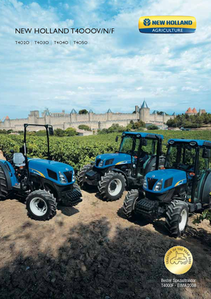 Tracteurs 4WD New Holland T 4050 V (150)