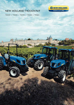 Tracteurs 4WD New Holland T 4050 V (150)