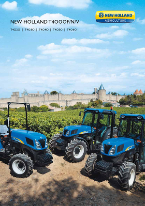 Tracteurs 4WD New Holland T 4050 V (150)