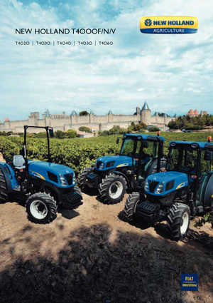 Tracteurs 4WD New Holland T 4050 V (150)