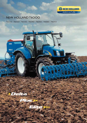 Tracteurs 4WD New Holland T 6030 Plus (774)