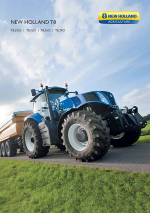 Tracteurs 4WD New Holland T 8.300 (100)