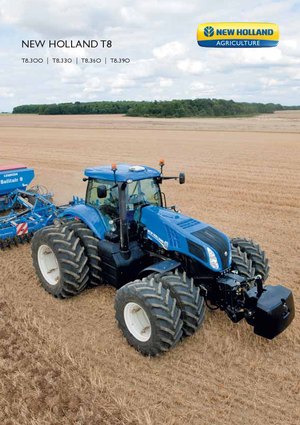Tracteurs 4WD New Holland T 8.300 (100)