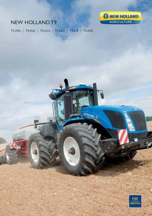 Tracteurs 4WD New Holland T 9.505 (100)
