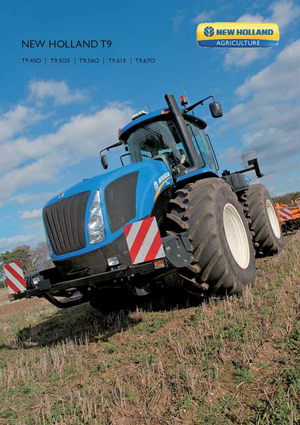 Tracteurs 4WD New Holland T 9.450 (300)