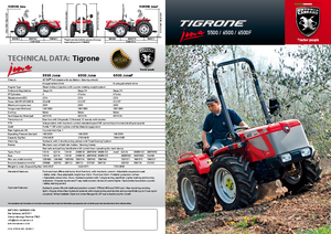 Tracteurs 4WD Carraro Tigrone 5500