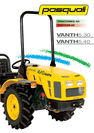 Tracteurs 4WD Pasquali Vanth 5.30