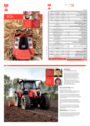 Tracteurs 4WD SAME Virtus 120 DT