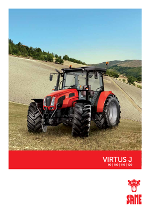Tracteurs 4WD SAME Virtus J 100 DT LS