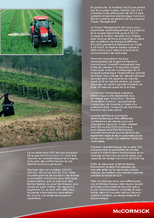 Tracteurs 4WD McCormick X 60.30