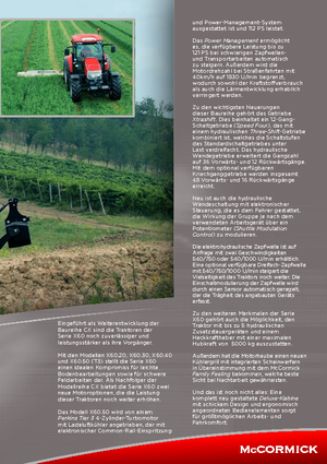 Tracteurs 4WD McCormick X 60.30