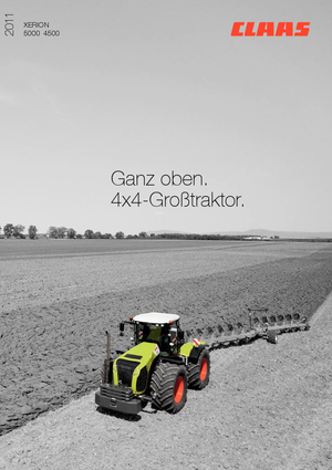 Tracteurs 4WD Claas Xerion 4500 Trac VC
