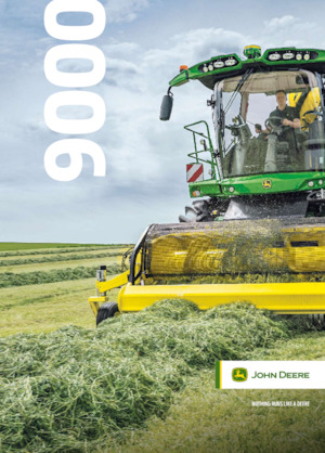 Ensileuses - traction 4 roues John Deere 9500