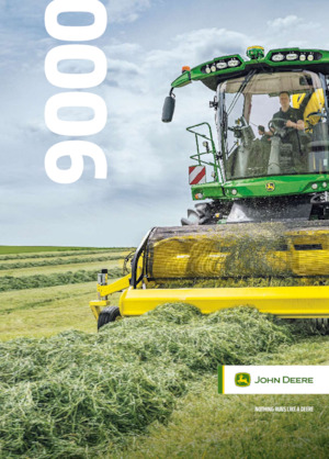 Ensileuses - traction 4 roues John Deere 9500