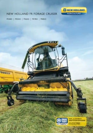 Ensileuses - traction 4 roues New Holland FR 550