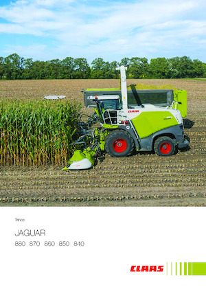 Ensileuses - traction 4 roues Claas Jaguar 870