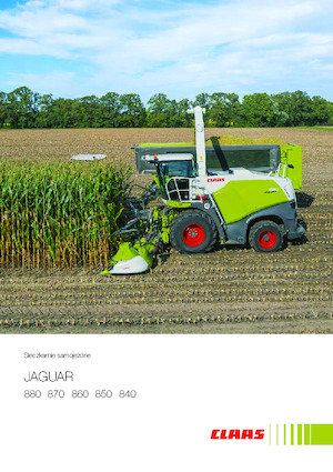 Ensileuses - traction 4 roues Claas Jaguar 860