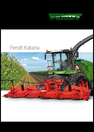 Ensileuses - traction 4 roues Fendt Katana 650