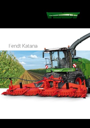 Ensileuses - traction 4 roues Fendt Katana 650