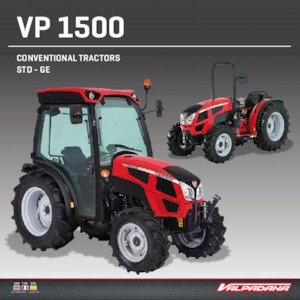 Tracteurs 4WD Valpadana 1555 GE