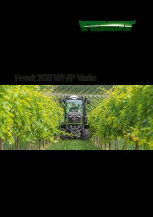 Tracteurs 4WD Fendt 210 V Vario Power