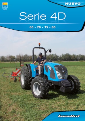 Tracteurs 4WD Landini 4-075D T3