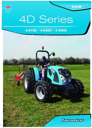 Tracteurs 4WD Landini DT 4-090D