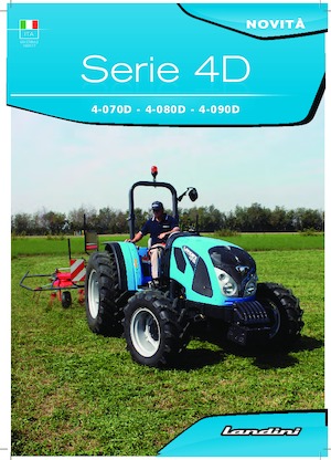 Tracteurs 4WD Landini DT 4-090D