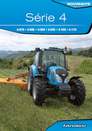 Tracteurs 4WD Landini 4-080