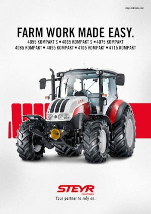 Tracteurs 4WD Steyr 4065 Kompakt S Basis