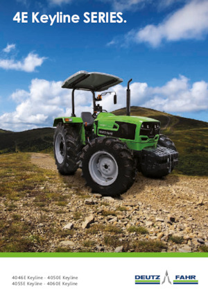 Tracteurs 4WD DEUTZ-FAHR 4055E Keyline
