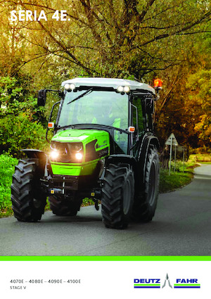 Tracteurs 4WD DEUTZ-FAHR 4080 E