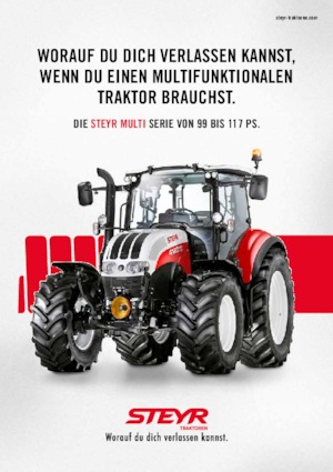 Tracteurs 4WD Steyr 4110 Multi Basis