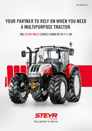 Tracteurs 4WD Steyr 4110 Multi Basis