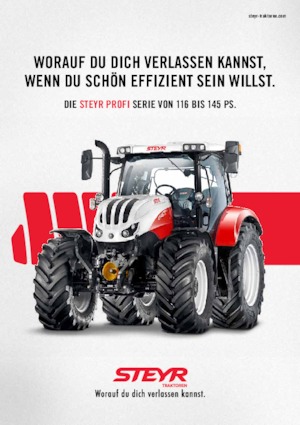 Tracteurs 4WD Steyr 4125 Profi 