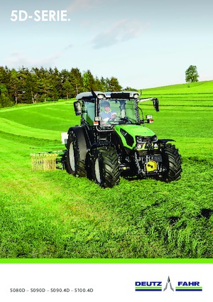Tracteurs 4WD DEUTZ-FAHR 5080 D GS 