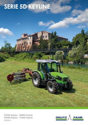 Tracteurs 4WD DEUTZ-FAHR 5080 D Keyline