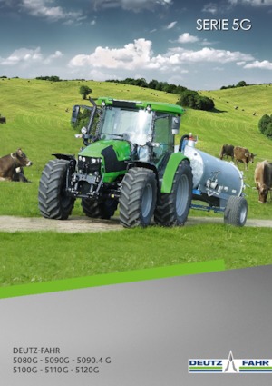 Tracteurs 4WD DEUTZ-FAHR 5080 G GS