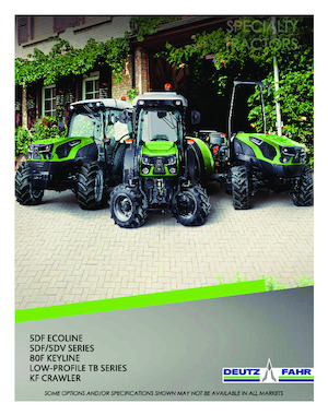 Tracteurs 4WD DEUTZ-FAHR 5080G TB