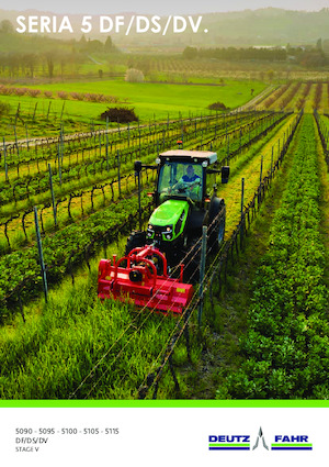 Tracteurs 4WD DEUTZ-FAHR 5095 DF GS 